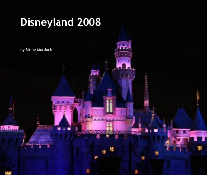 Disneyland 2008 book cover