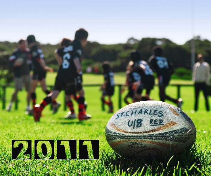 View St. Charles under 8's 'Red' Rugby League team by Darren Purbrick