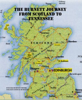 THE BURNETT JOURNEY FROM SCOTLAND TO TENNESSEE book cover