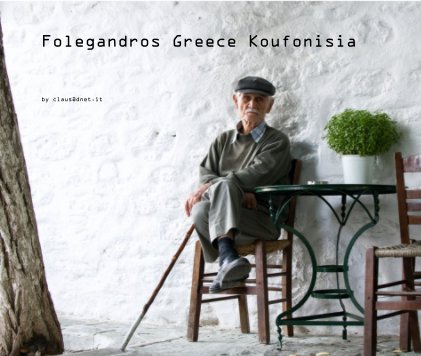 Folegandros Greece Koufonisia book cover