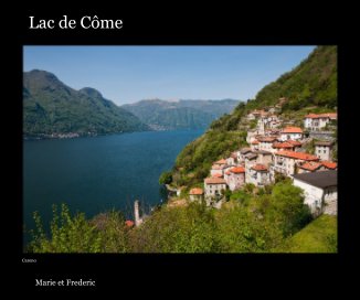 Lac de Côme book cover
