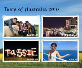 Taste of Australia 2010 book cover