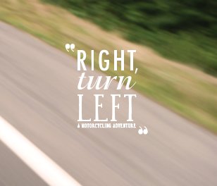 "Right, Turn Left" book cover