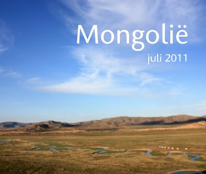 Mongolië juli 2011 book cover