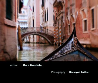 Venice  -  On a Gondola book cover