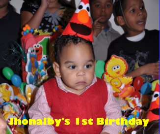 Jhonalby's 1st Birthday book cover