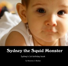 Sydney the Squid Monster book cover