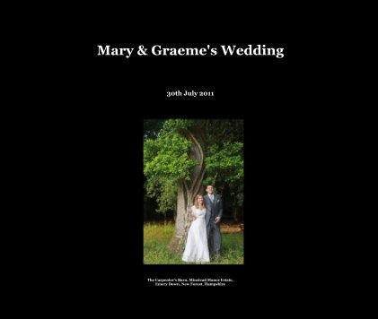 Mary & Graeme's Wedding book cover