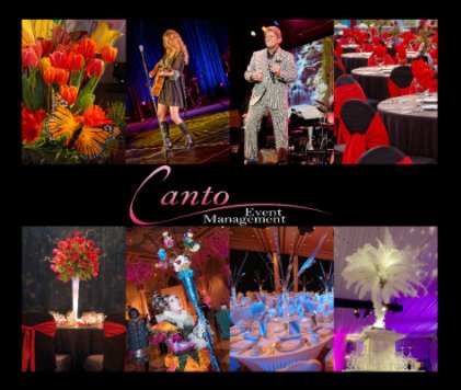 Canto Event Management - Design Portfolio  2011 book cover