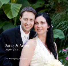 Sarah & Adam August 5, 2011 book cover