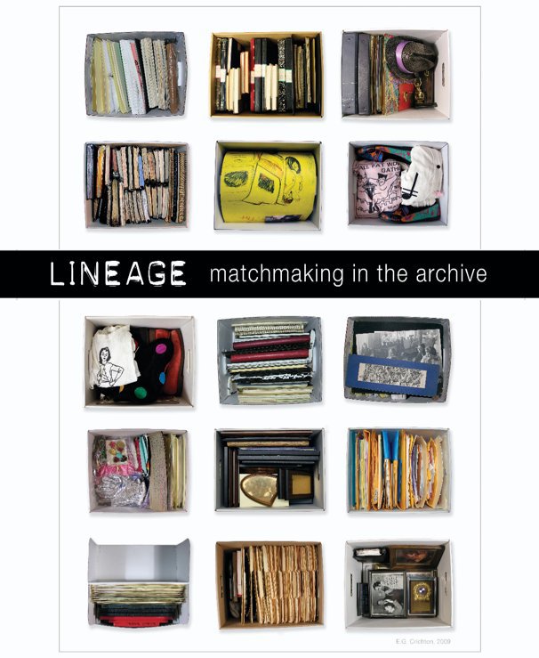 View LINEAGE: matchmaking in the archive by E.G. Crichton