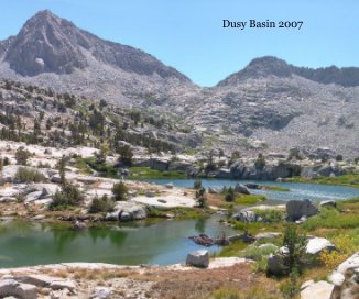 Dusy Basin 2007 book cover