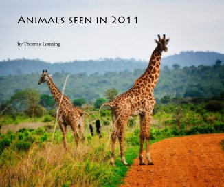 Animals seen in 2011 book cover