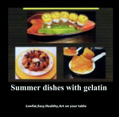 Summer dishes with gelatin                                               Recipes from France book cover