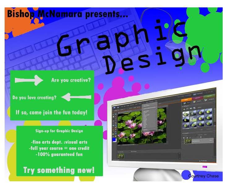 Graphic Design nach Bishop McNamara High School anzeigen