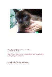 DAWN ANGEL OF LIGHT and L.O.V.E. The life and times of an extraordinary and magical kitty a story beyond compare book cover