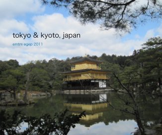 tokyo & kyoto, japan book cover