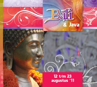 Bali en Java augustus 2011 book cover