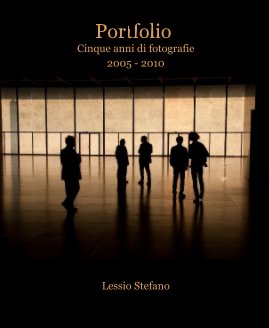 Portfolio Lessio Stefano book cover