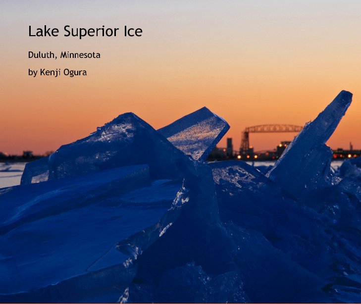 View Lake Superior Ice by Kenji Ogura