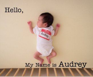 Hello, My Name is Audrey book cover
