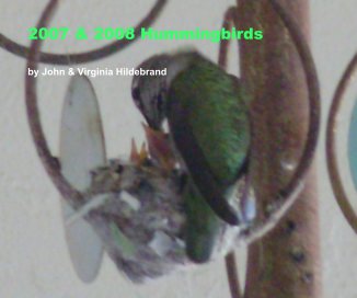2007 & 2008 Hummingbirds book cover
