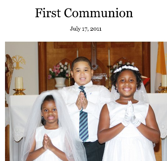 View First Communion by maffett741