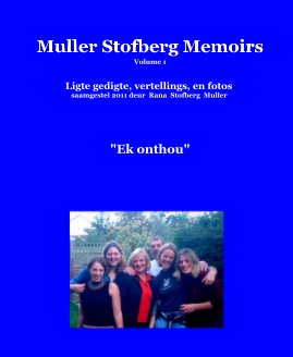 Muller Stofberg Memoirs book cover
