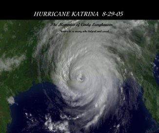 HURRICANE KATRINA 8-29-05 book cover