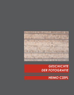 Geschichte der Fotografie book cover