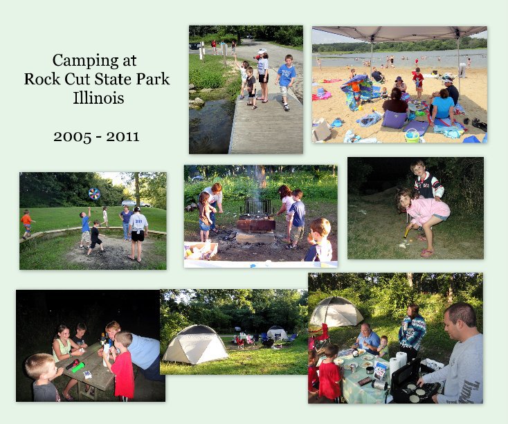 Ver Camping at Rock Cut State Park Illinois 2005 - 2011 por mikedobson