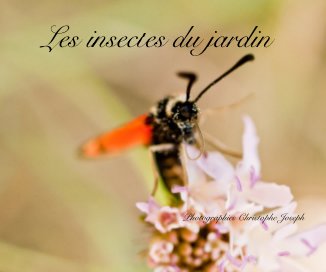 Les insectes du jardin Photographies Christophe Joseph book cover