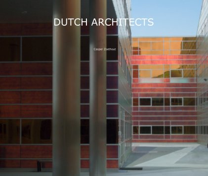 DUTCH ARCHITECTS book cover