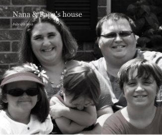 Nana & Papa's house book cover