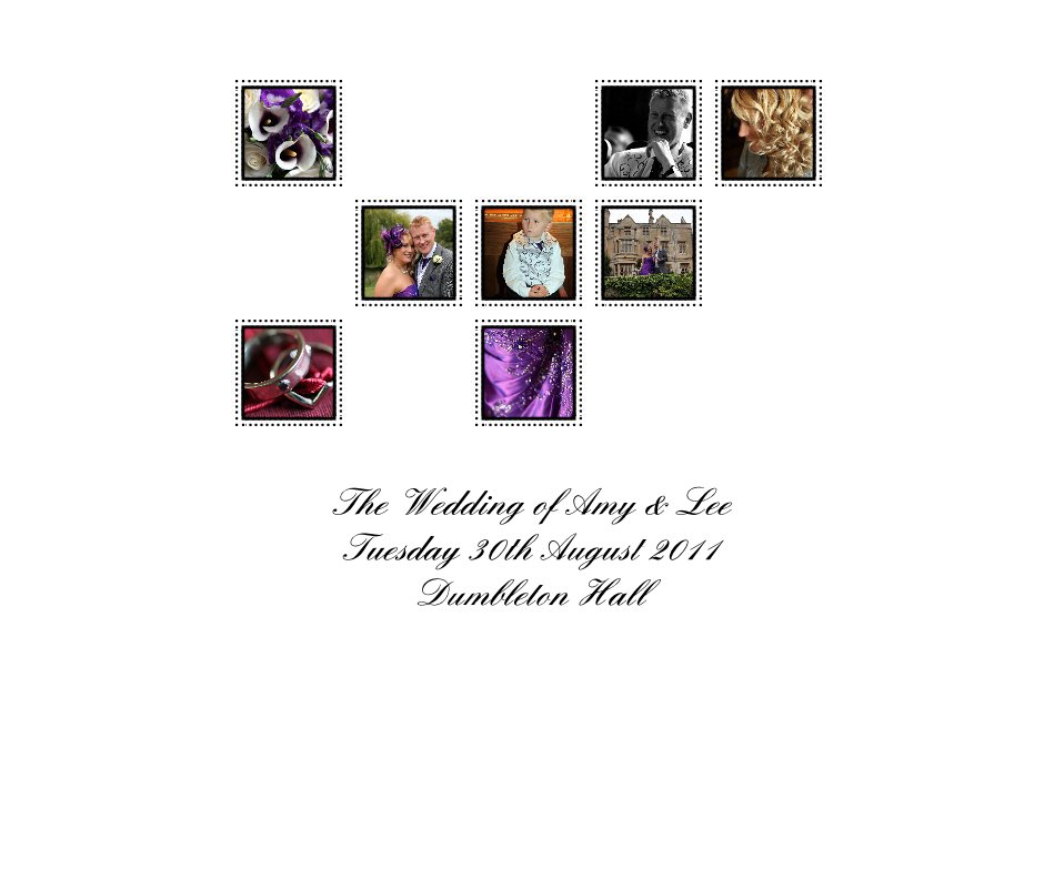 Visualizza The Wedding of Amy & Lee Tuesday 30th August 2011 Dumbleton Hall di elphesadente