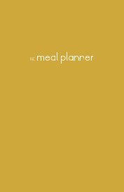 The Meal Planner book cover