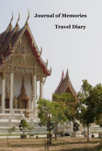 Journal of Memories Travel Diary book cover