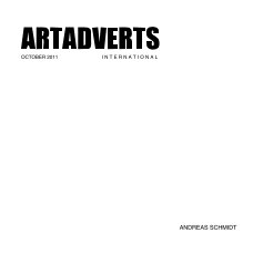 ARTADVERTS OCTOBER 2011 I N T E R N A T I O N A L book cover