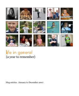 life in general {a year to remember} book cover