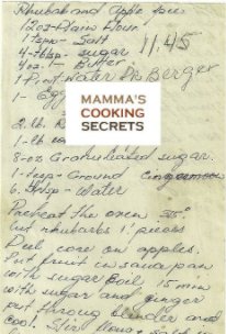 MAMMA'S COOKING SECRETS book cover
