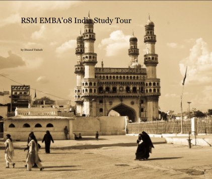 RSM EMBA'08 India Study Tour book cover