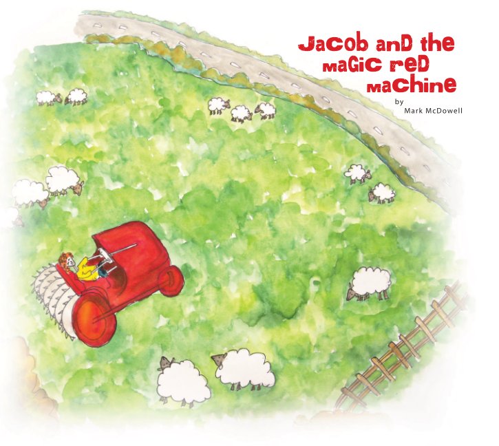 Ver Jacob and the Magic Red Machine image wrap por Judith Cuthbert