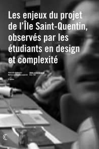 Les enjeux du projet de l’Île Saint-Quentin, observés par les étudiants en design et complexité book cover