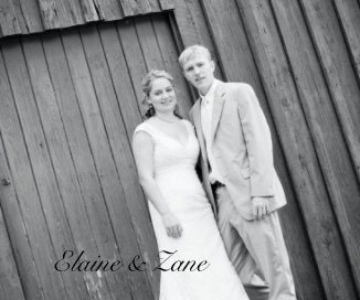 Elaine & Zane book cover