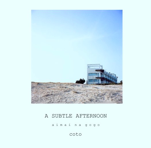 View A SUBTLE AFTERNOON by coto