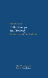 Reflections on Philanthropy and Society book cover