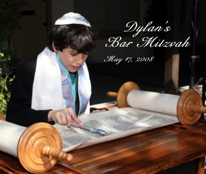 Dylan's Bar Mitzvah book cover