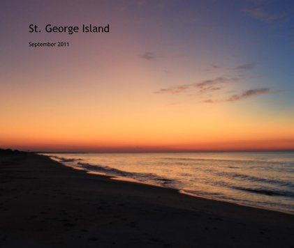 St. George Island September 2011 book cover