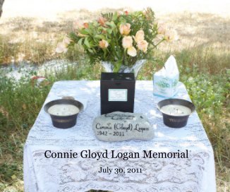 Connie Gloyd Logan Memorial book cover