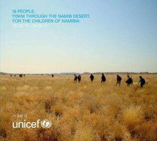 Trek For The Children of Namibia 2011 book cover
